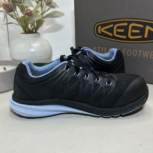 Keen Utility Footwear Vista Energy Hydrangea Konnect Fit Black Shoes Women's 8 M - Picture 7 of 11